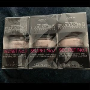 Loreal Studio Secrets Magic Perfecting Base 3pak